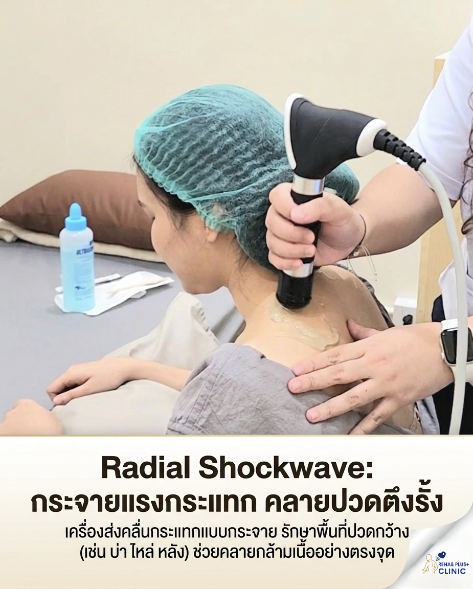เครื่อง Radial Shockwave